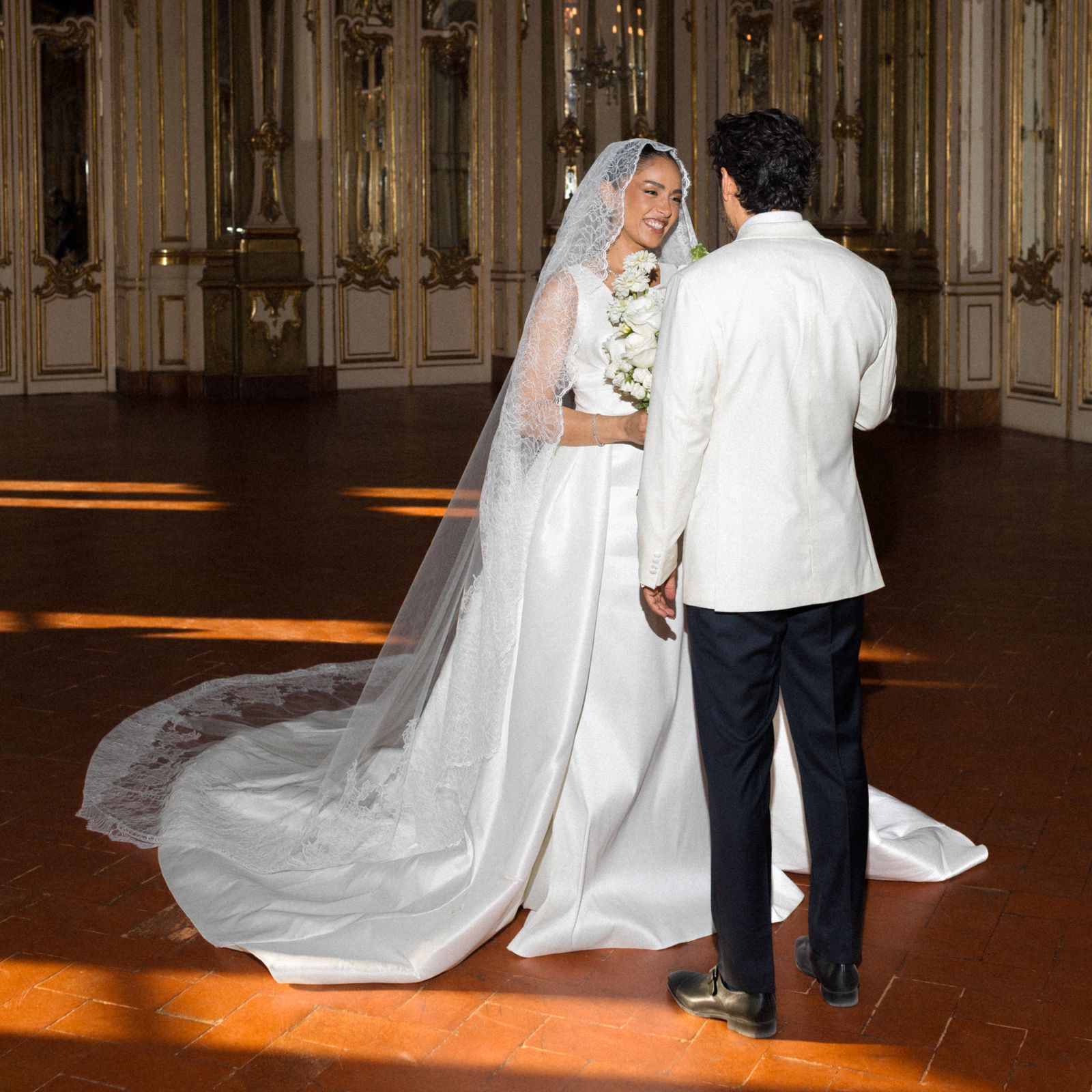 This Bride Brought Gulf Glamour to a 18th-Century Portuguese Palace