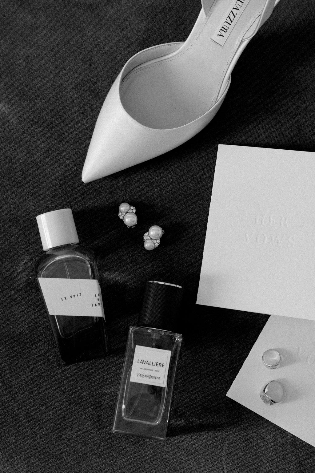 “For my wedding scent I wore Lavallière from Yves Saint Laurent  chosen partly because of how close the name is to mine...