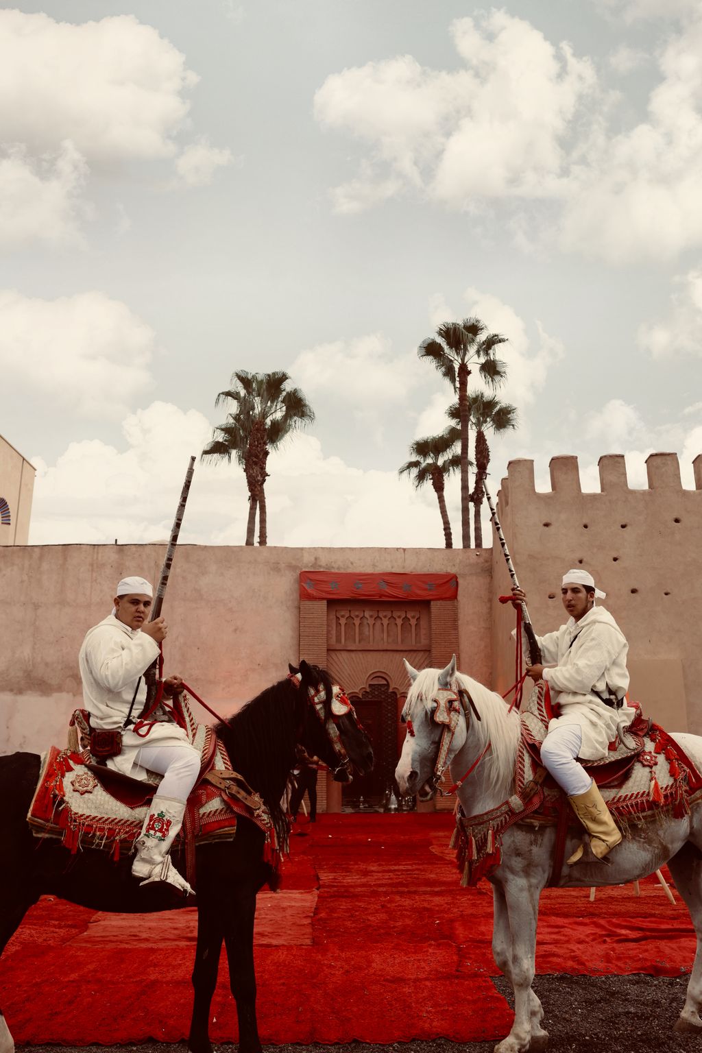 “Our goal was for it to feel like a movie from the moment our guests exited their cars and we think the horses and...