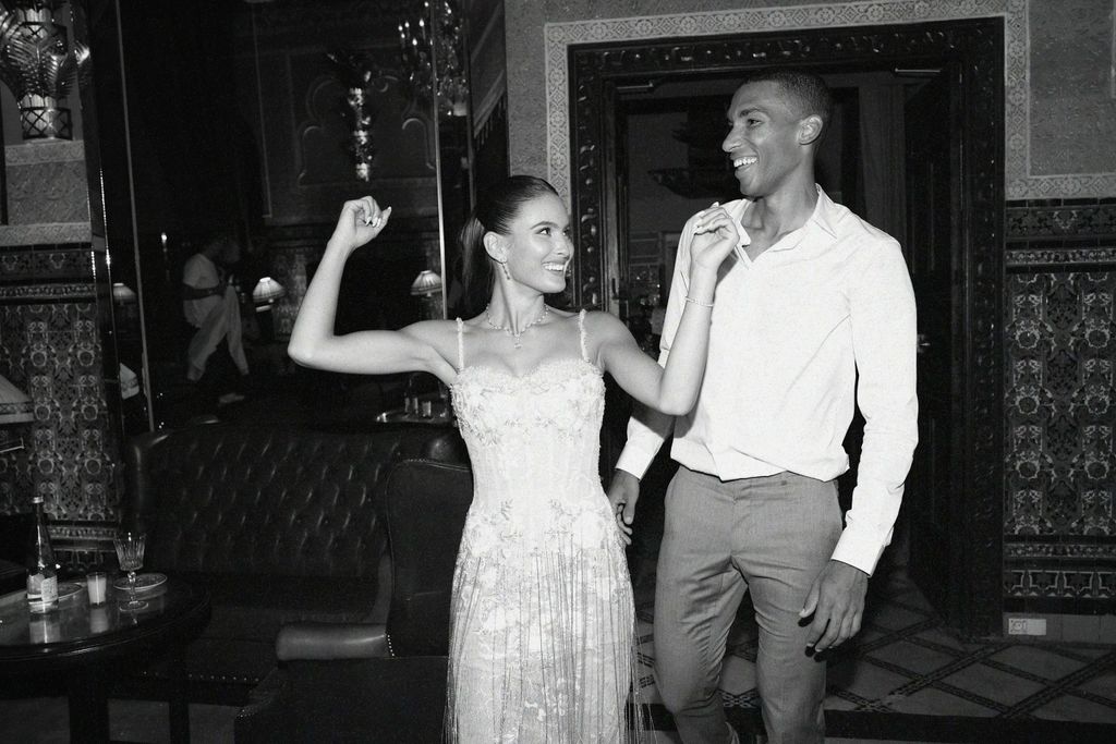 “After dinner we danced our way into the afterparty room guiding our guests in to a night that was only just beginning.”...