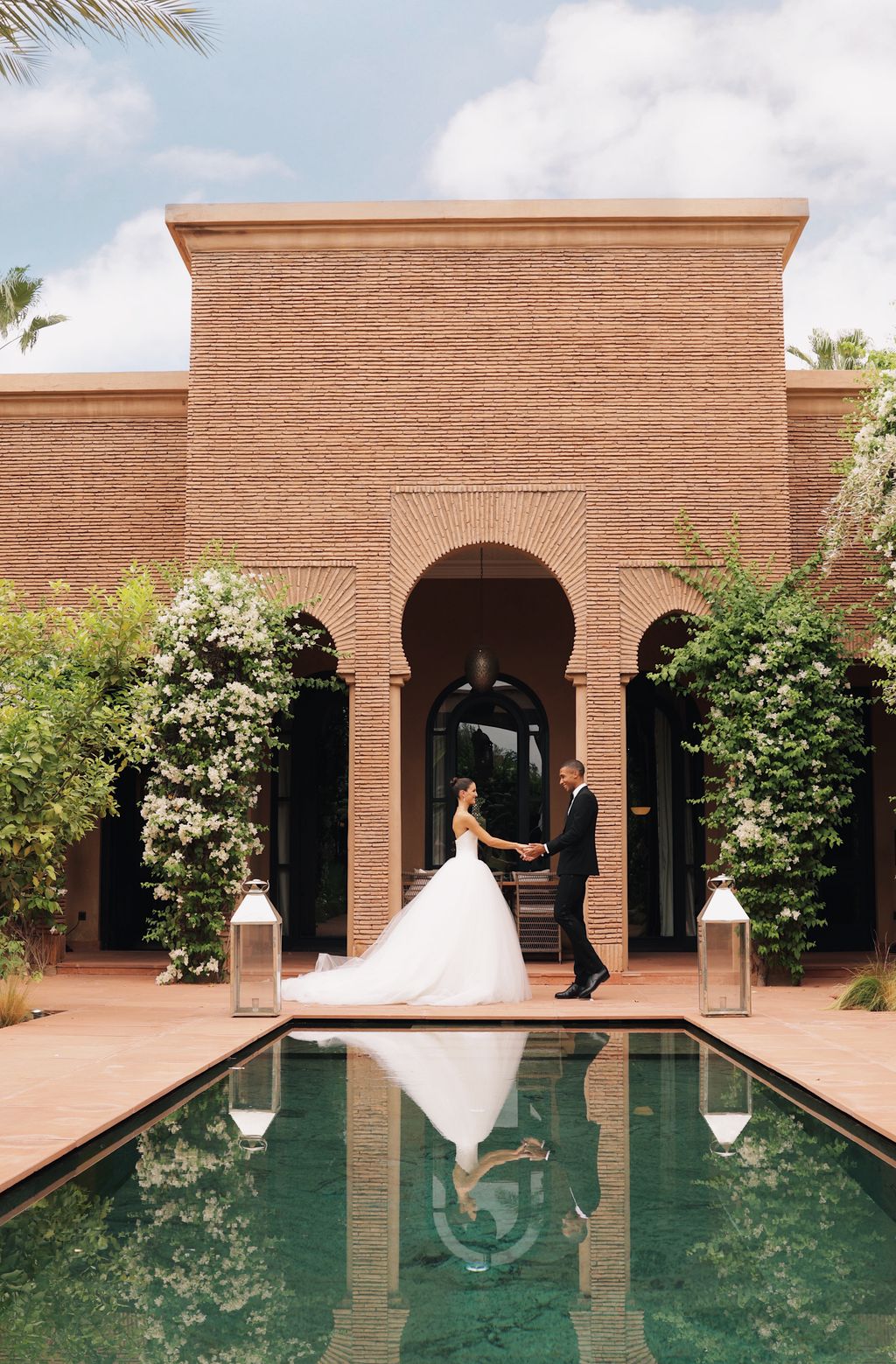 “I gave no hints as to what kind of gown I chose so seeing his eyes light up as soon as he turned around gave me all of...