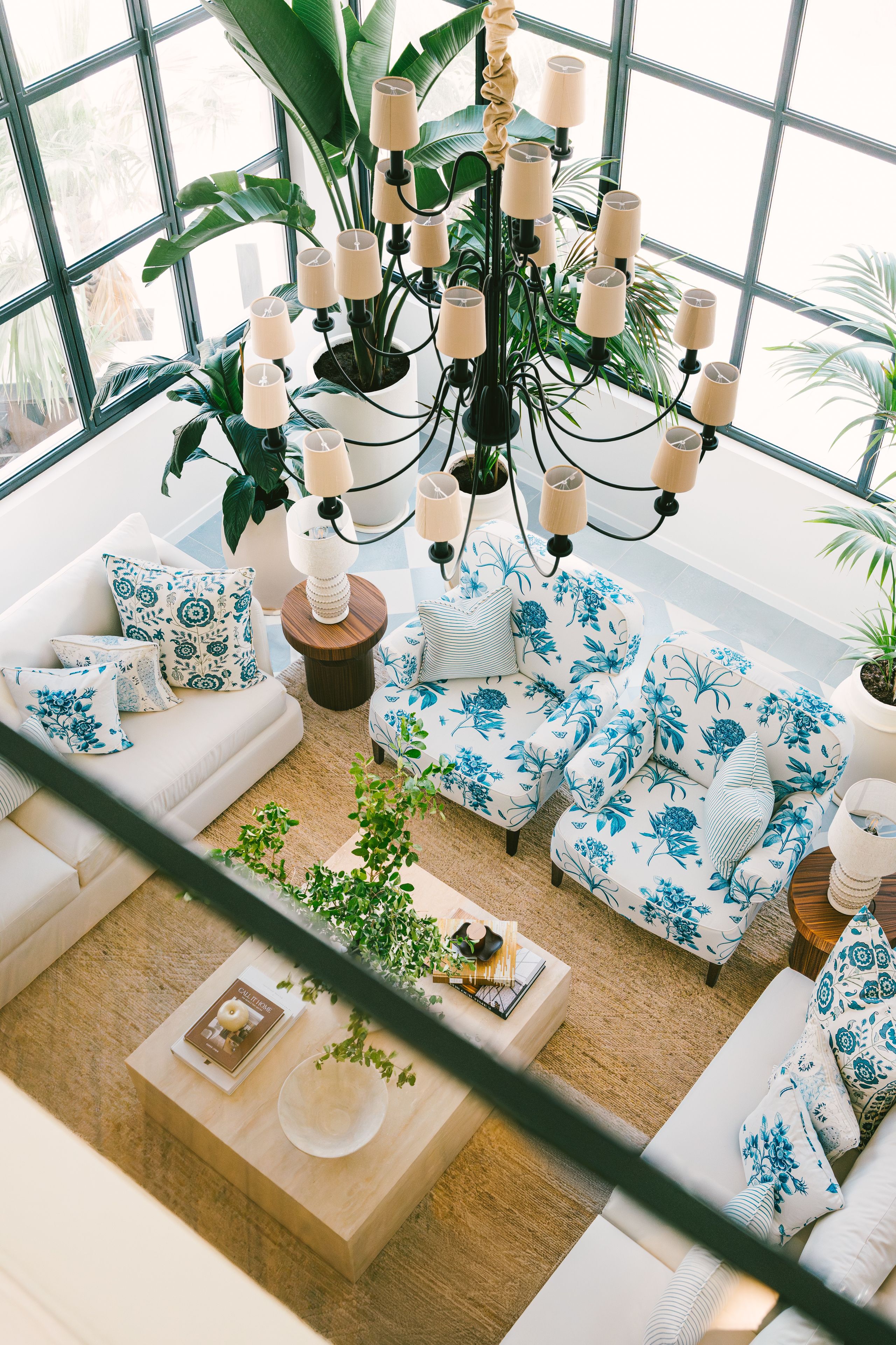This Beautiful Bahrain Home is Filled with Foliage and Floral Finishings
