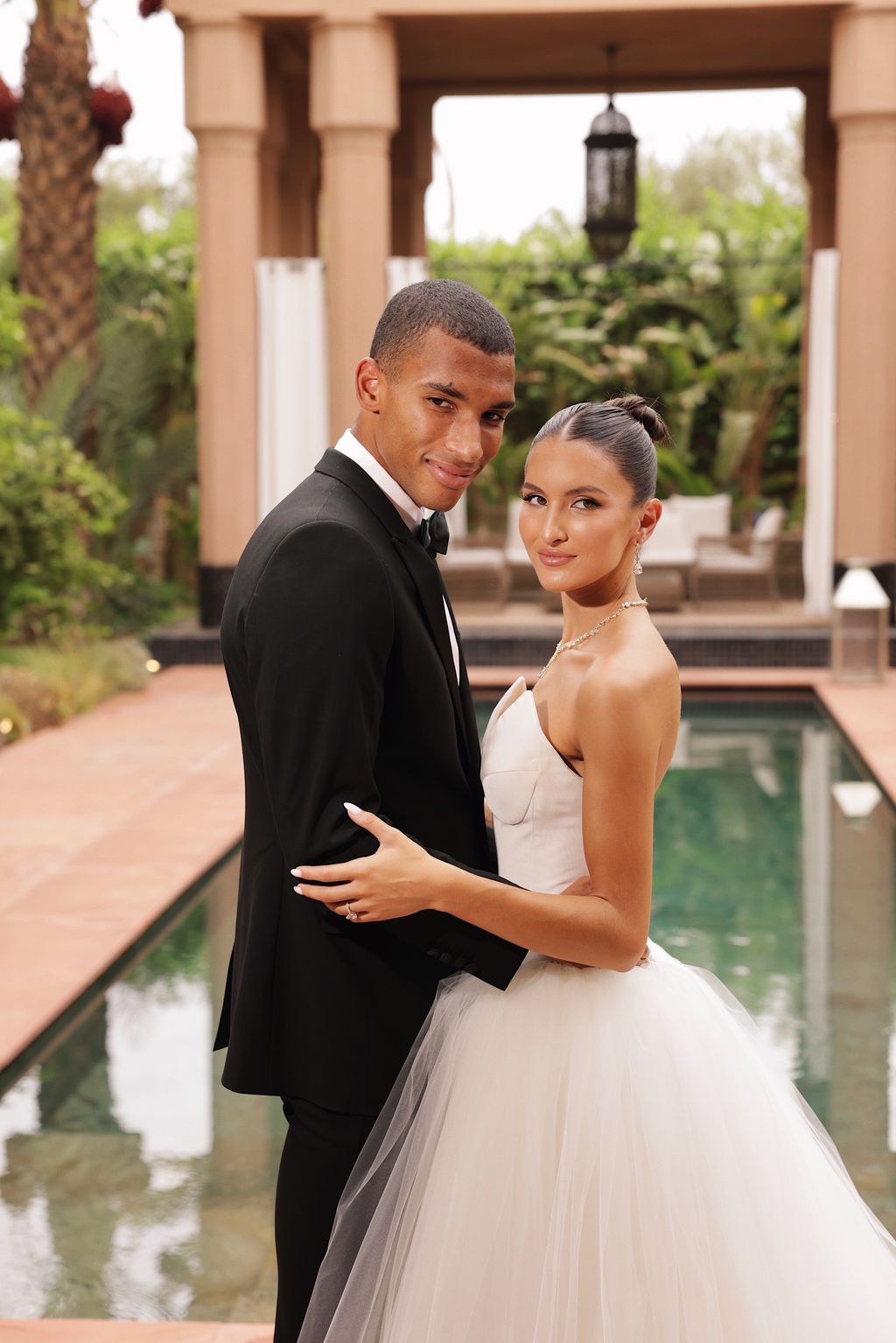 “It was so nice to have each other in the moments leading up to walking down the aisle. We got to hold each other close...