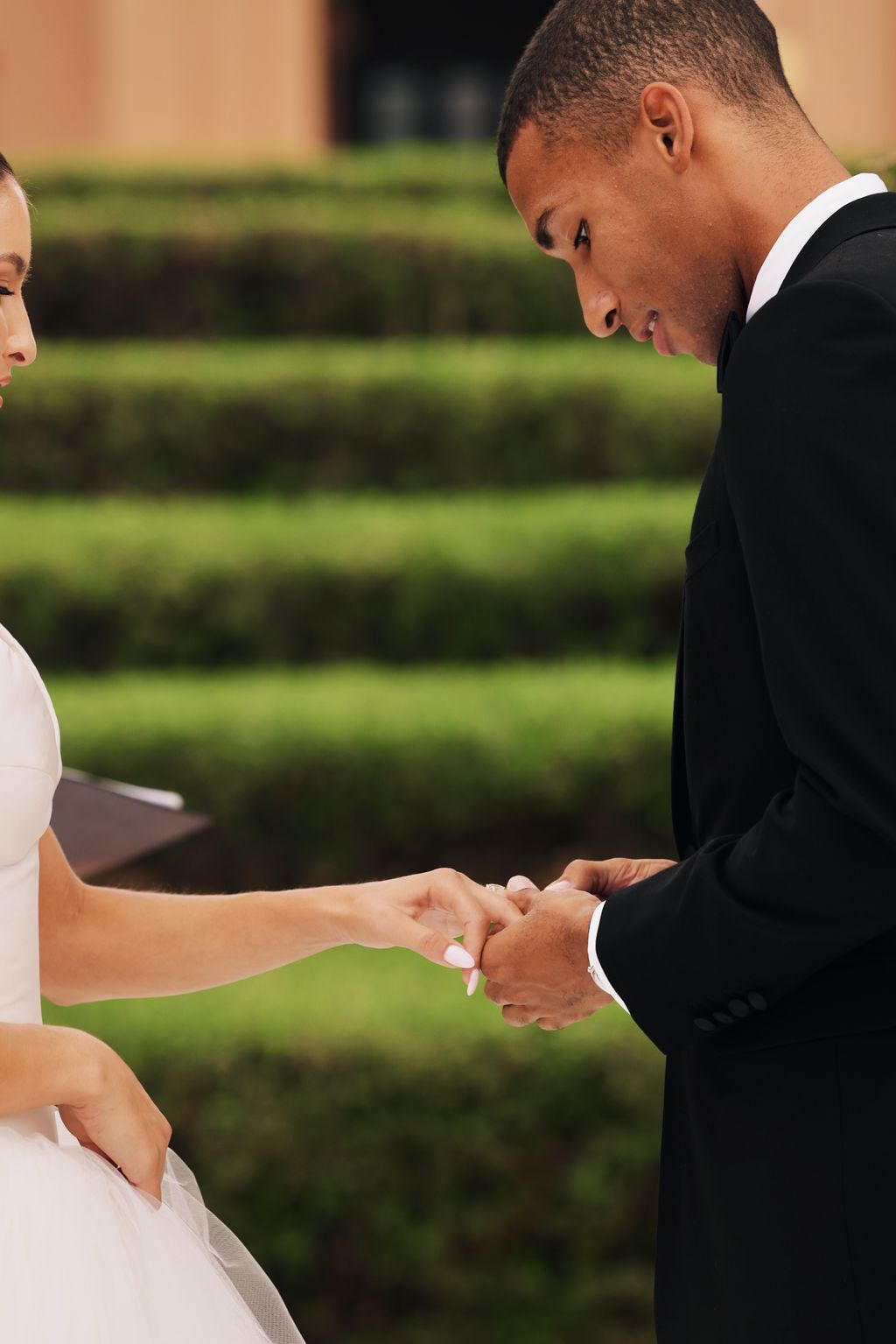 “We made promises to each other that will never be broken and placed on the rings that symbolized them.” —Felix