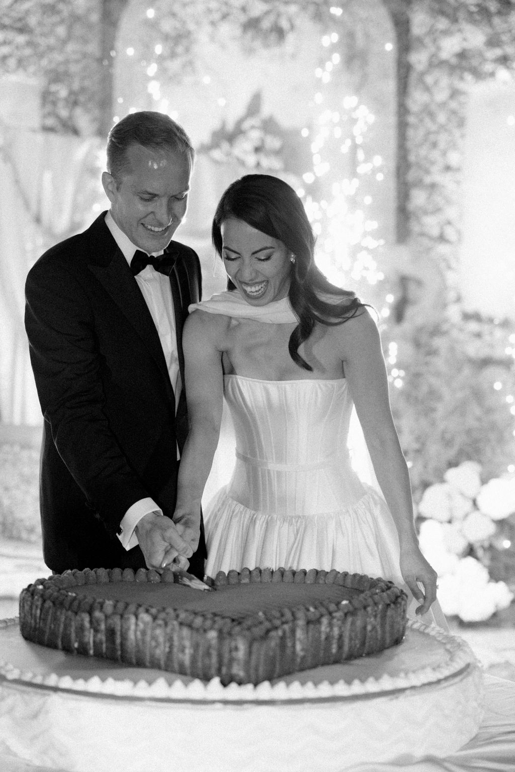 “We wanted a giant heartshaped tiramisu wedding cake and our guests still talk about how amazing it was.”