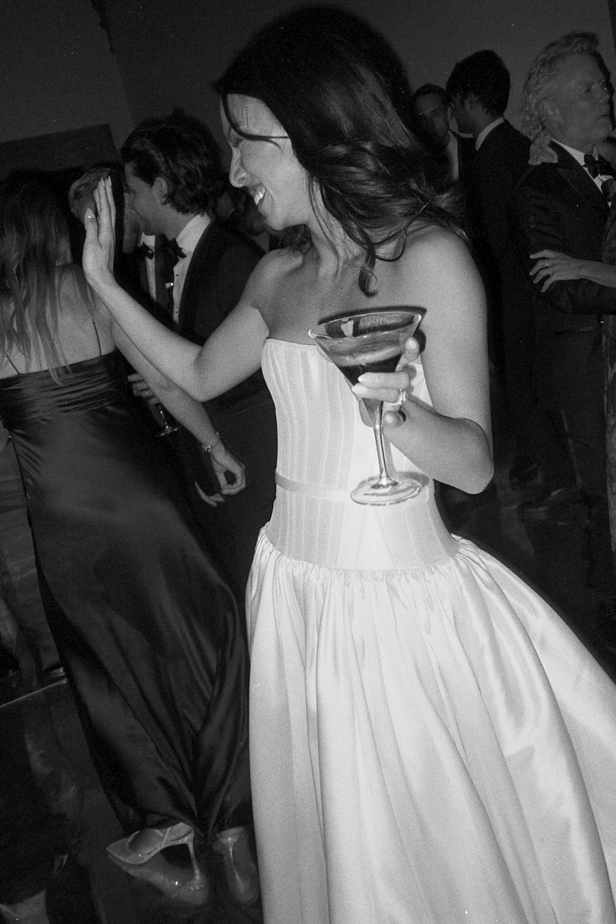 “Afterwards we kicked off the party and the drinks were flowing.”
