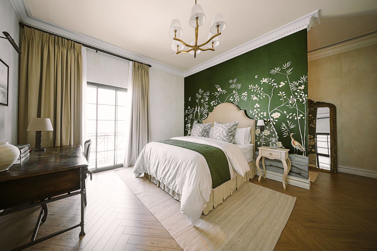 This Beautiful Bahrain Home is Filled with Foliage and Floral Finishings