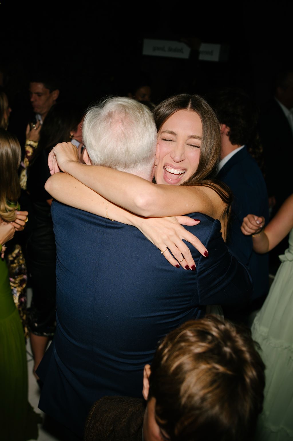 Having a small wedding meant we got to hug every person who came to see us get married.