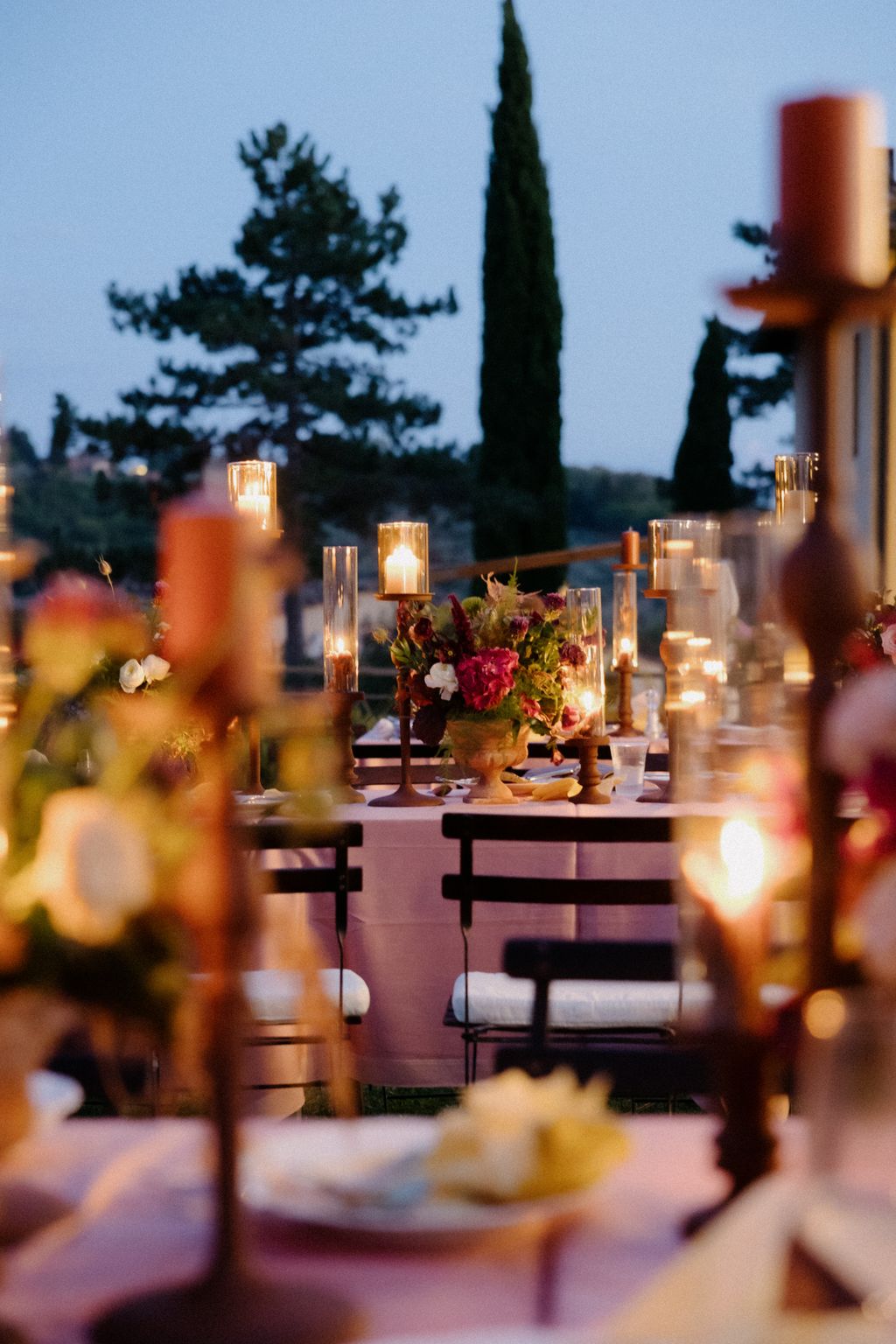 Image may contain Dining Table Furniture Table Flower Flower Arrangement Plant Architecture Building and Dining Room
