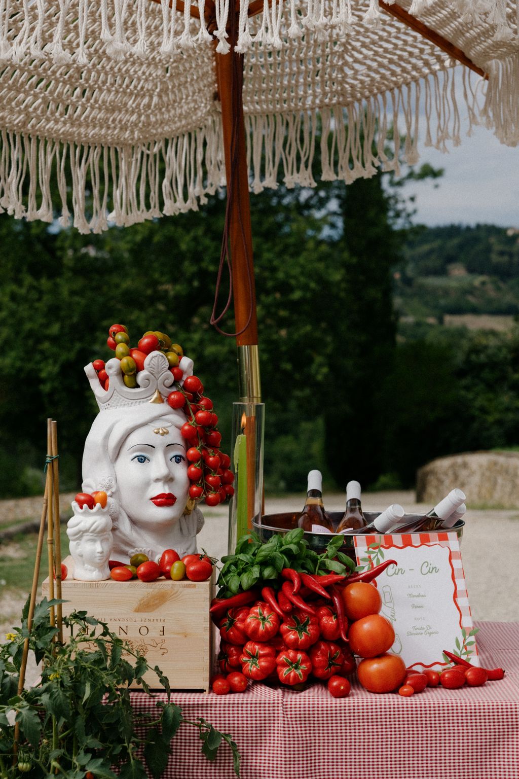 Image may contain Valentinian II Person Box Baby Flower Flower Arrangement Plant Face Head and Photography