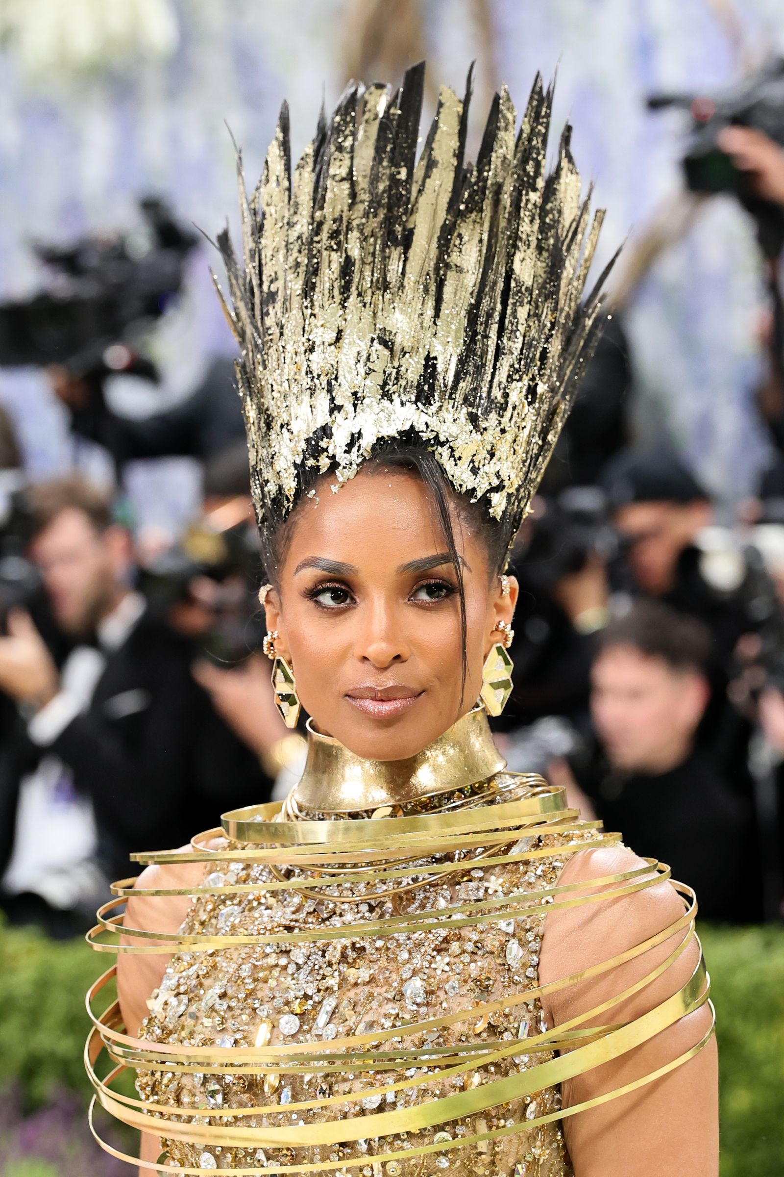 NEW YORK NEW YORK  MAY 04 Ciara attends the 2026 Met Gala celebrating Costume Art at the Metropolitan Museum of Art on...