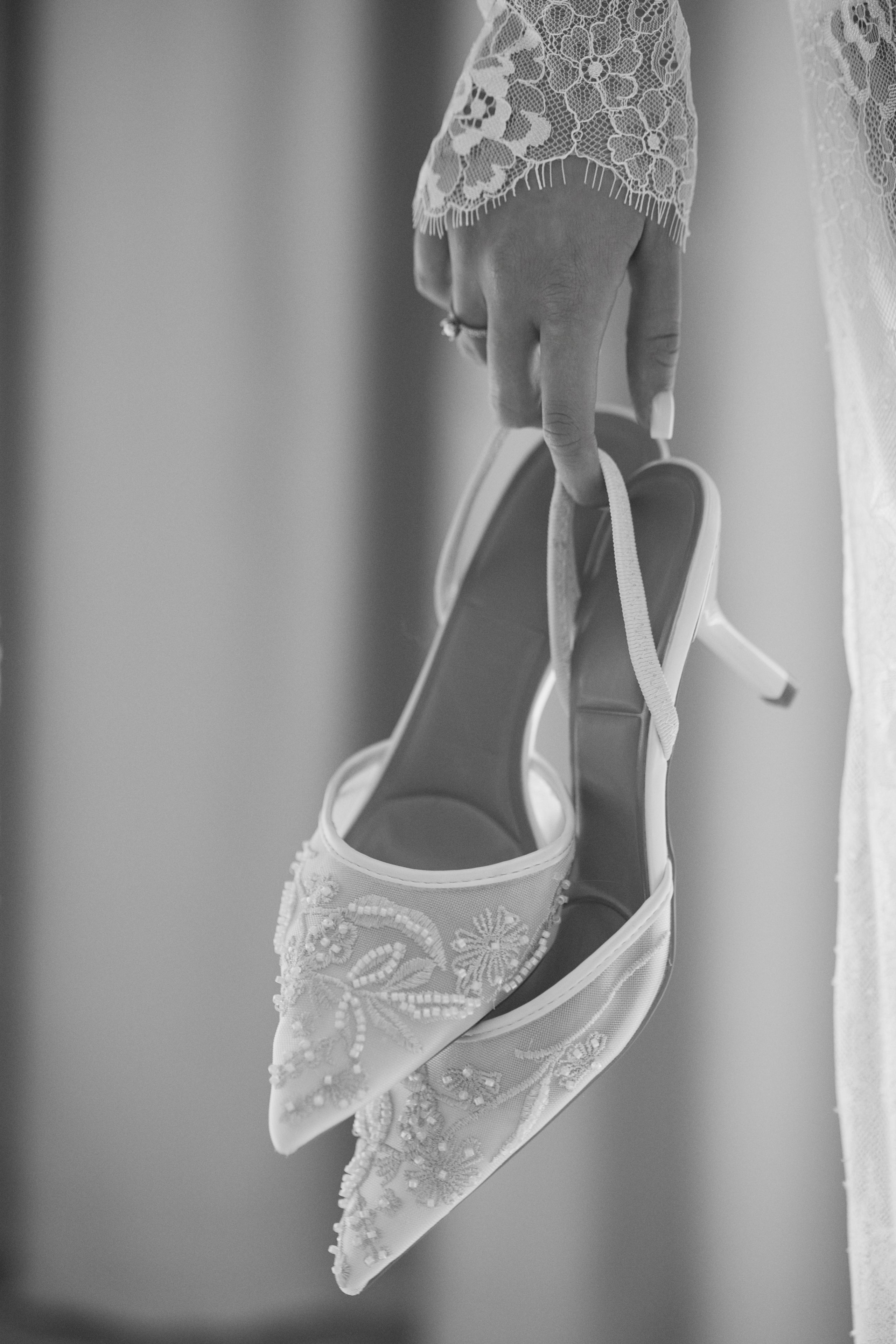 Lace Pumps Might Just Be the Perfect Wedding Shoe