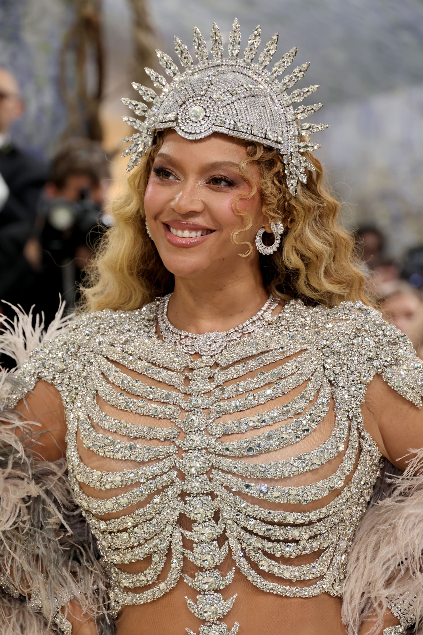 NEW YORK NEW YORK  MAY 04 Beyonc attends the 2026 Met Gala celebrating Costume Art at the Metropolitan Museum of Art on...