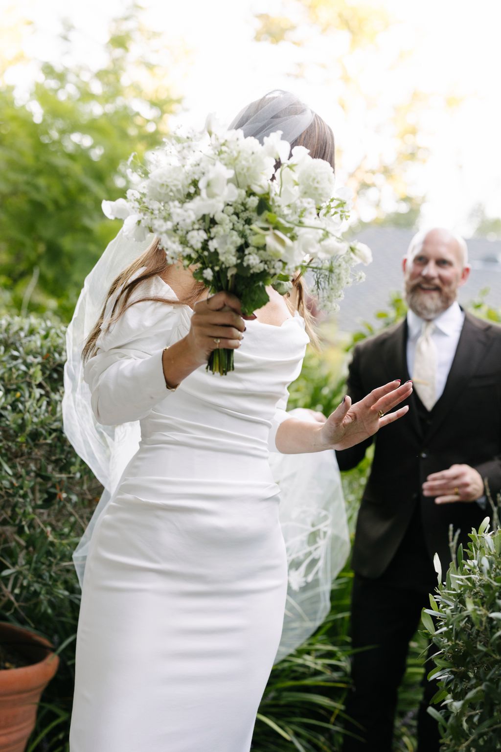A closer look at the bouquet.