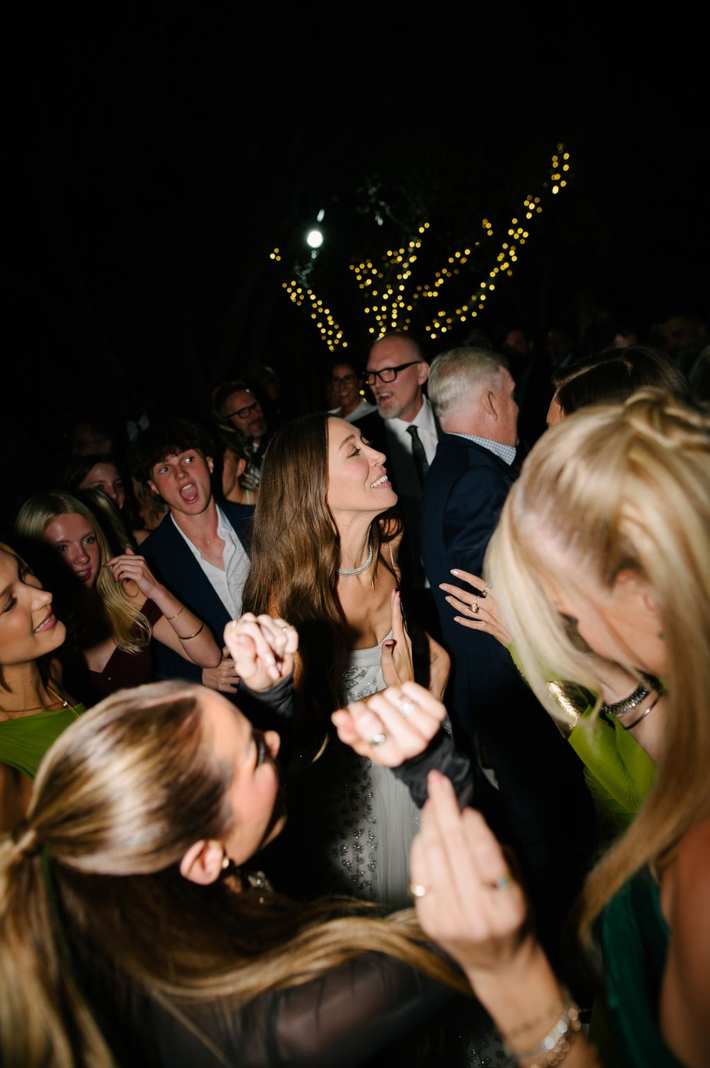 Dancing the night away.