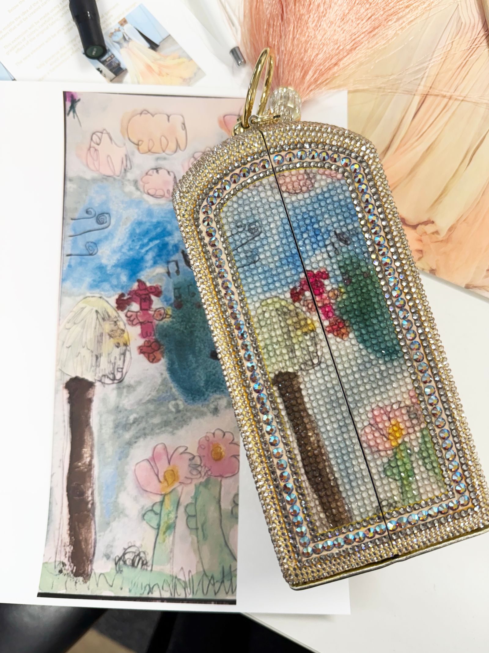 Image may contain Art Handicraft Accessories Jewelry Locket and Pendant
