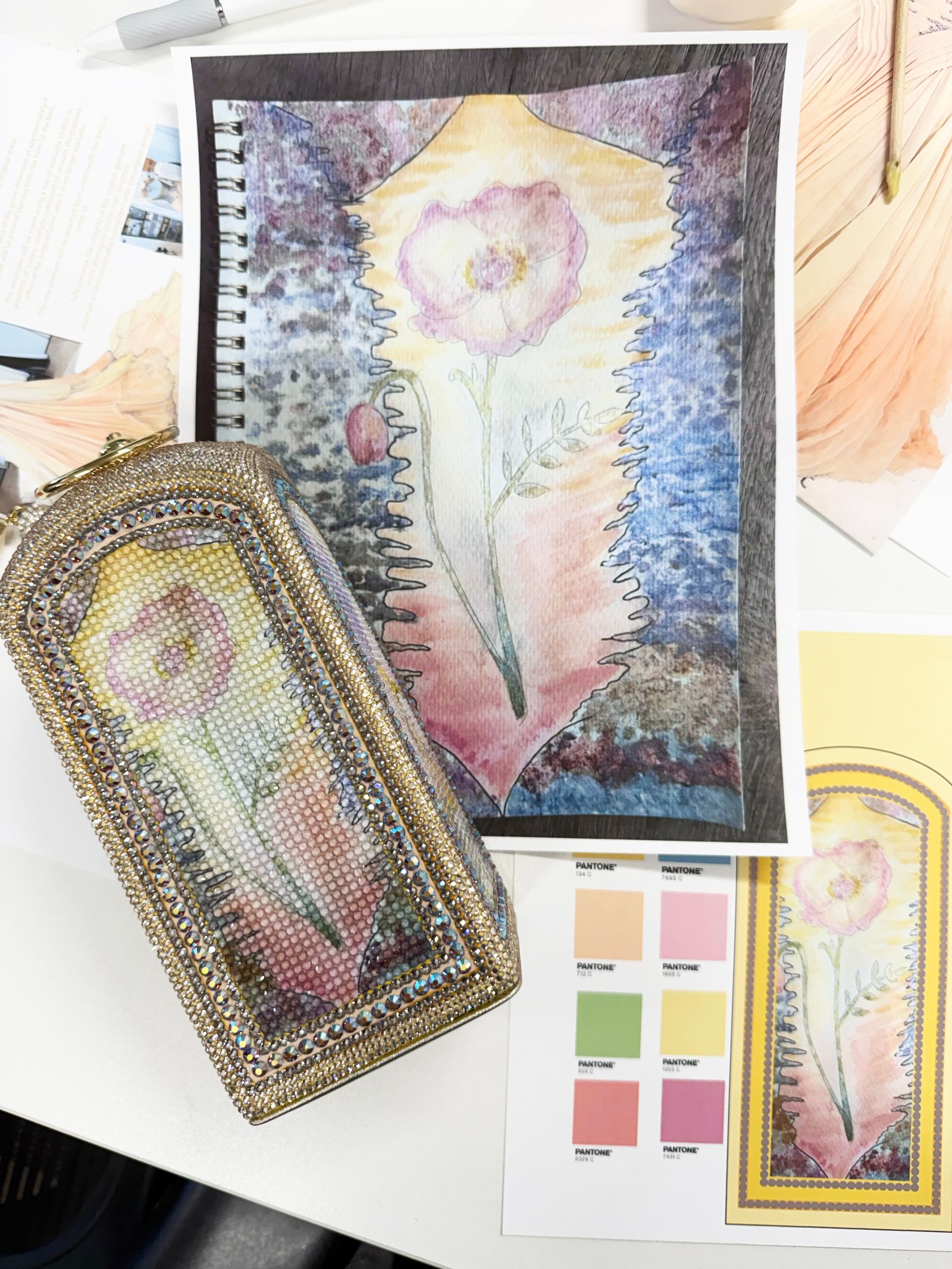 Image may contain Home Decor Rug Art Accessories and Wallet