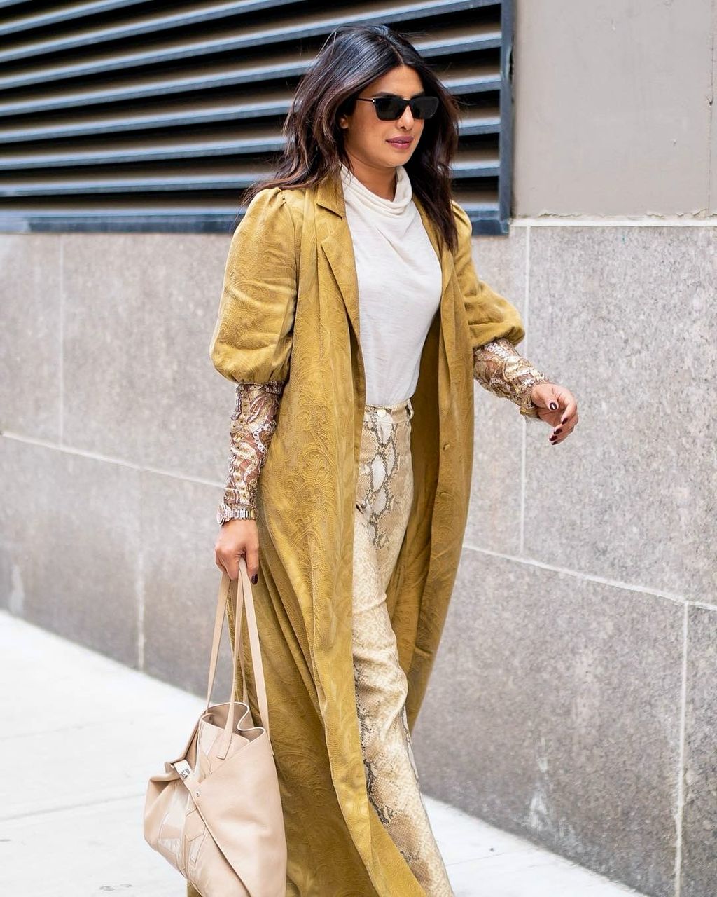 Back in 2019 Priyanka Chopra was spotted in New York dressed in Emirati designer Madiyah Al Sharqi