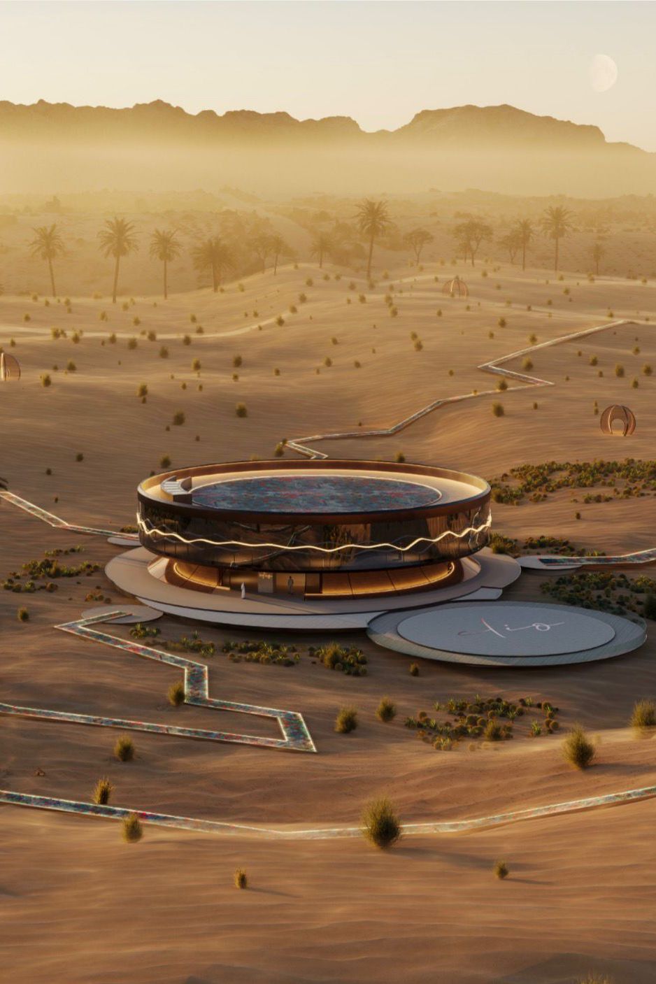 CLIO Dubai Inside the 10km Desert Art Installation Set to Become a Global Cultural Landmark